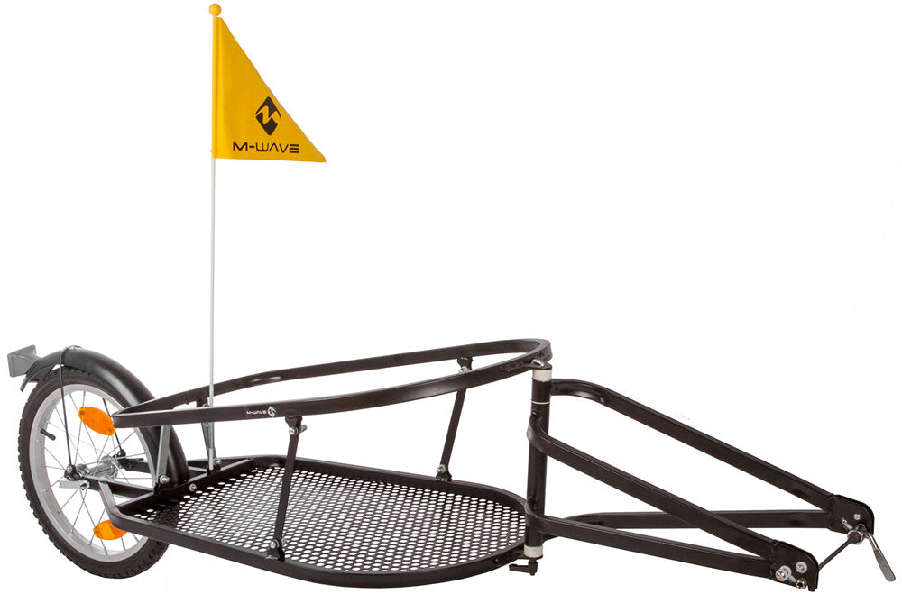 M-Wave Single 40 Single-Track-Gepäck-Fahrradanhänger ohne Tasche