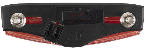 M-Wave Helios Hecklicht USB-Akku LED rot