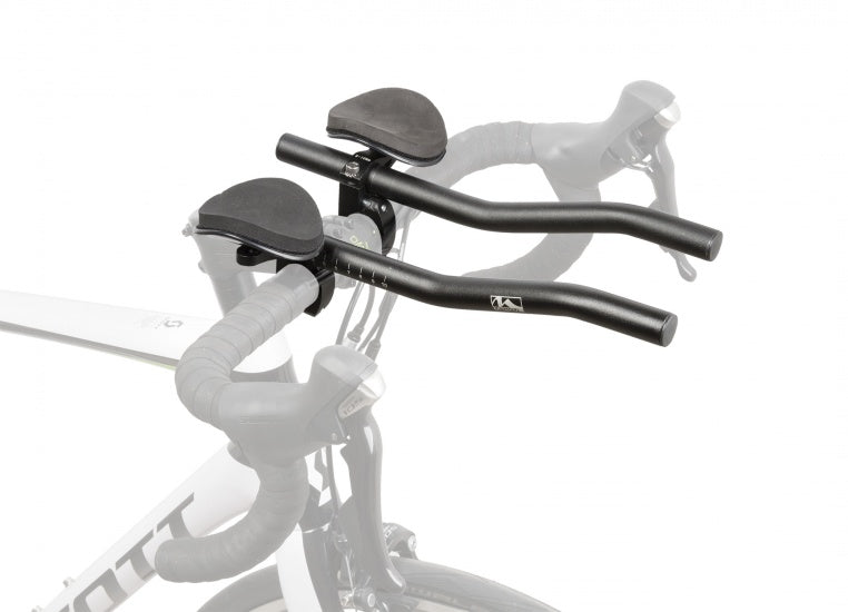 M-Wave-Set-up-Lenker-Triathlon Aero 25,4 350 31,8 mm Schwarz