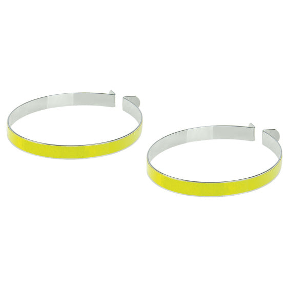 M-Wave Reflective Hosen Klemme Stahl pro Paar