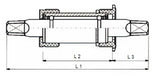 M-Wave Bottom Bras Thompson 148 15,8 mm
