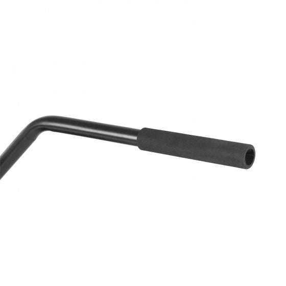 M-Wave Anhängerkupplung Fahrradanhänger Stahl schwarz 120 cm 3-teilig