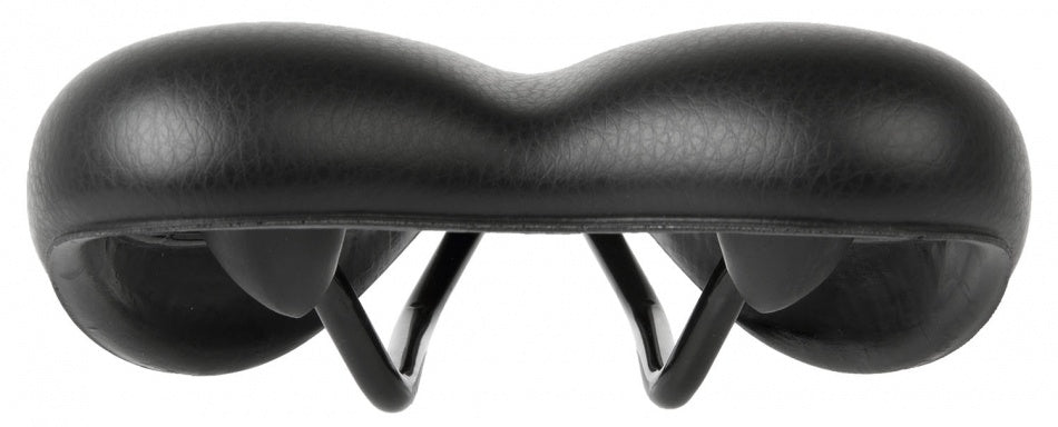 M-Wellen-Vaku-Stadt Sattel Unisex schwarz