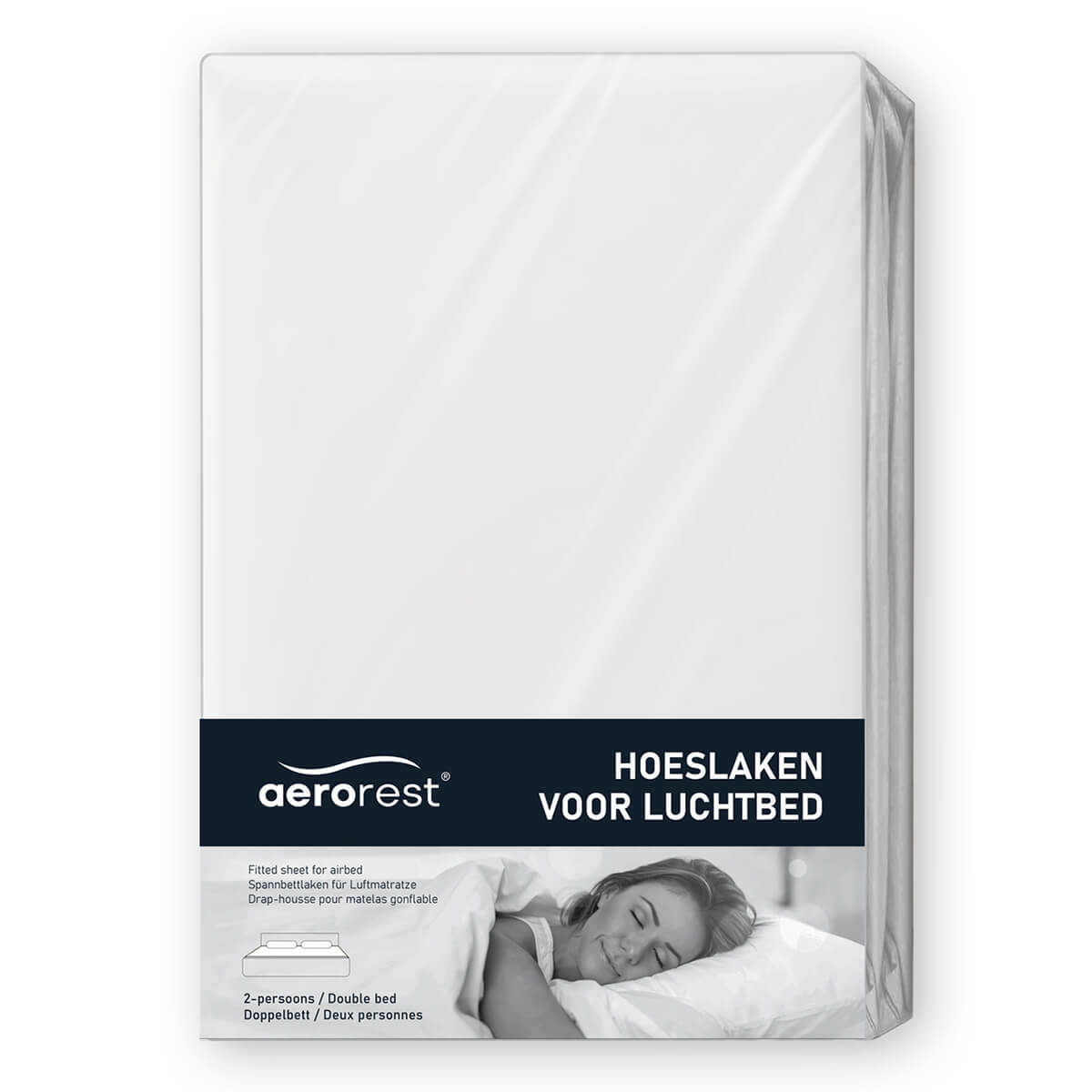 Aerorest montert ark for dobbeltluftseng