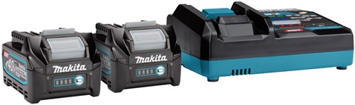 Makita 191j81-6 | Starterset xgt | dc40ra 2xbl4025 | xgt 40v | Ladegerät DC40RA | mbox – 191j81-6
