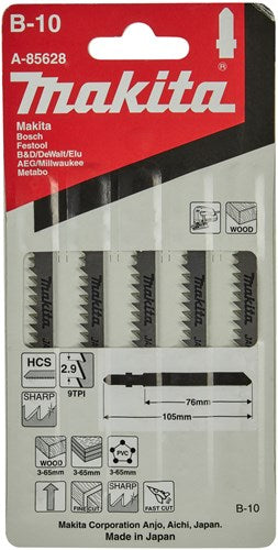 Makita Zubehör Stichsägeblatt B10 - T301CD | 5 Stück - a-85628