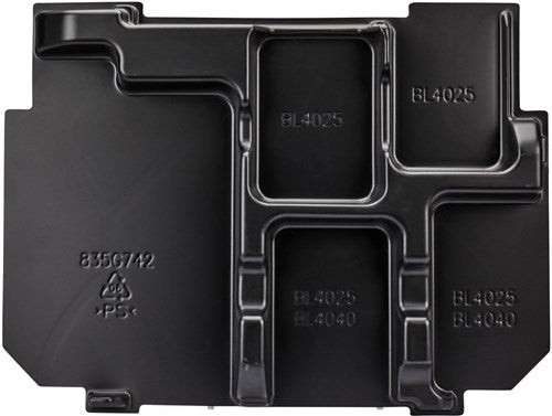 Makita-Zubehör 835g74-2 | Koffereinlage Einlage Starterset Batterieladegerät xgt mbox1, dc40ra, bl4025 – 835g74-2