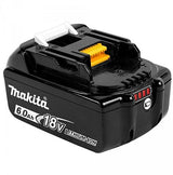 Makita Zubehör Akku BL1860B 18 V 6,0 Ah mit Batterieanzeige – 197422-4