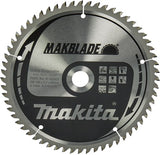 Makita Zubehör Makita Kappsägeblatt für Holz | makblade | ø 190mm Achsloch 20mm 60t - b-32823