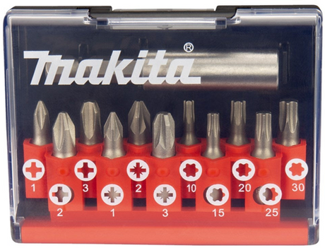 Makita Zubehör Bit-Set | 12-teilig - d-31083
