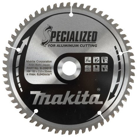 Makita Zubehör Kreissägeblatt Aluminium 216x30x2,2 64t -5g - B-09628