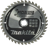 Makita-Zubehör, Kreissägeblatt mit eingebetteter Spitze, 165 x 20 x 2,0, 40 Zähne, 18 g – B-09472