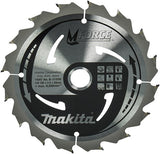 Zubehör für Makita-Kreissägeblätter für Holz | mforce | ø165mm Achsloch 20mm 16t - B-31930
