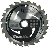 Makita Zubehör Kreissägeblatt | Holz | mforce | 165x20x2,0 24t15g - b-32007