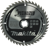 Makita Zubehör Kreissägeblatt Holz | Spezialisiert 165x20x1,45 44t 23g - B-53229 B-53229