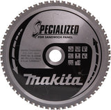 Makita Zubehör Kreissägeblatt | Sandwichplatte | hm 270x30 60t - b-33598