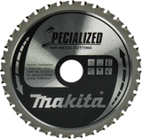 Makita Zubehör Kreissägeblatt Stahl | Spezialisiert 185x30x1,9 36t 0g - B-33417 B-33417