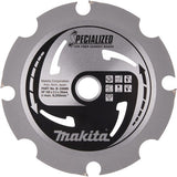 Makita Zubehör Kreissägeblatt | Faserzementplatte | Lochkreis 165x20x2,3 4t 12g - b-33685