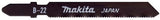 Makita Zubehör Stichsägeblatt B22 - T118a | 5 Stück - a-85737
