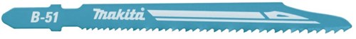 Makita Zubehör Stichsägeblatt HSS Metall 100mm T123x | 5 Stück - b-06476