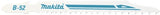 Makita Zubehör Stichsägeblatt HSS Uni 100mm T345x | 5 Stück - b-06482