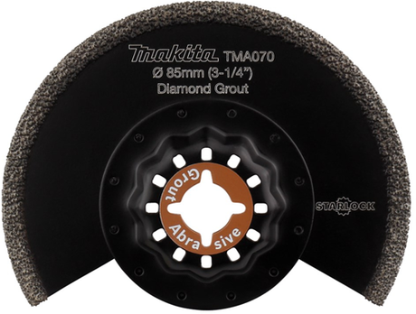 Makita Zubehör Diamant-Riff-Segmentschneider TMA070 – Acz85rd4 – B-65034