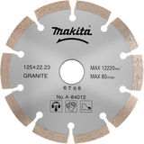 Zubehör für Makita-Diamantscheibe 125 x 22,23 x 2,0 mm – A-84012 – A-84012