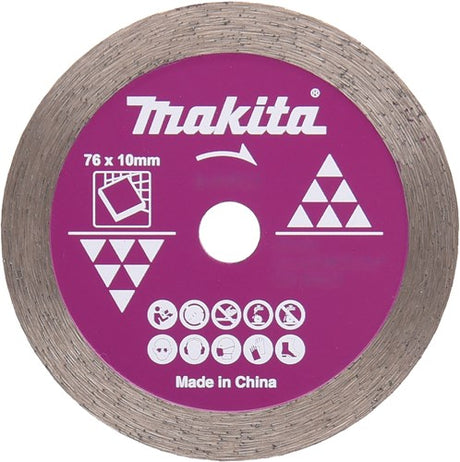 Makita-Zubehör Diamantscheibe 76 x 10 x 1,4 mm – D-77263