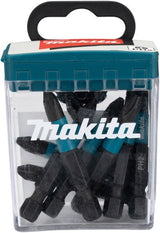 Makita Zubehör E-12407 Schlagschrauber-Bit | ph2x50mm | x Impact schwarz | 10 Stück - e-12407
