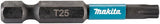 Imp Makita Zubehör E-12435 Schlagschrauber-Bit | t25x50mm | x actblack | 10 Stück - e-12435