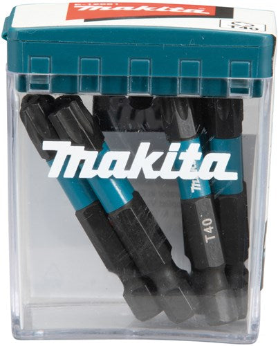 Makita Zubehör E-12681 Schlagschrauber-Bit | t40x50mm | x Impact schwarz | 10 Stück - e-12681