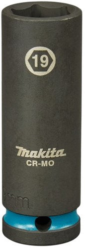 Imp Makita Zubehör E-16499 Schlagschrauber-Stecknuss 19 x 82 mm Act Black 1 2 VK – E-16499