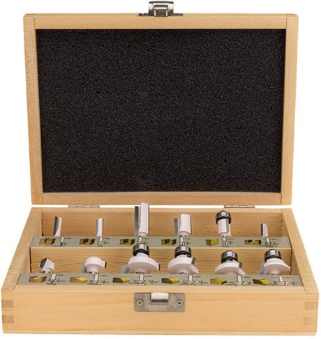 Makita Zubehör Fräser-Set 12-teilig 6 mm – D-57065 – D-57065