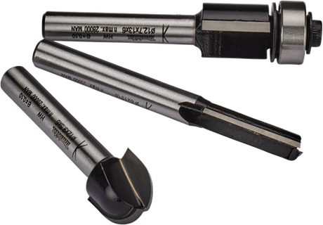 Makita Zubehör Fräser-Set 6 mm 3-teilig – D-70459 D-70459