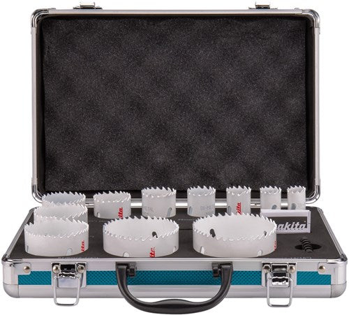 Makita Zubehör Makita Bohrer-Sets Lochsägen-Set Bi-M 14-teilig | 14-teilig | Bimetall - D-47298