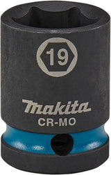 Makita Zubehör Schlagschrauber-Stecknuss 19x38 mm 1 2 - e-16156