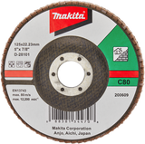 Makita Zubehör Lamellenschleifscheibe 125 mm C80 – D-28101 – D-28101