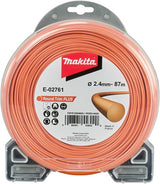 Makita Zubehör Mähfaden 2,4 mm x 87 m rund | orange - e-02761