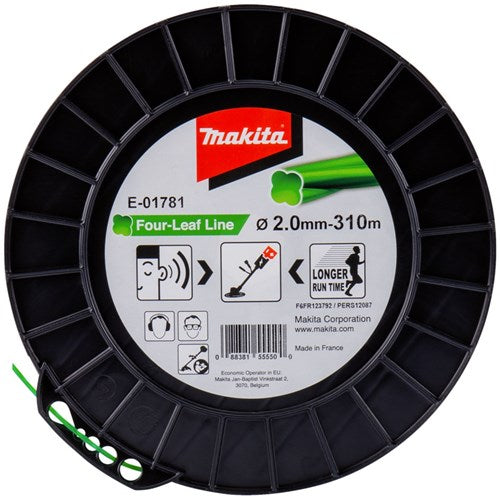 Makita Zubehör Mähfaden 2x310mtr grün - e-01781 - e-01781