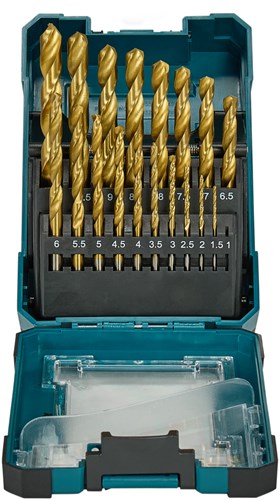Makita Zubehör Metallbohrer-Set HSS-T 19-teilig – D-72229