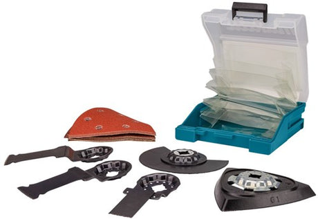 Makita Zubehör Multitool 14-teiliges Set für TM3000CX3, DTM52Z usw. – 199542-0 – 199542-0