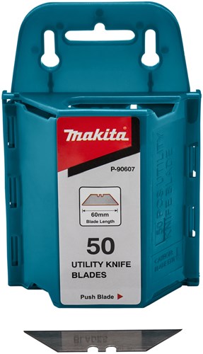 Makita-Zubehör p-90607 | Ersatzklingen | für Klappmesser p-90582 | 50 Stück - p-90607