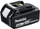 Makita Zubehör Power-Source-Kit 199480-6 – 2x Akku BL1860B 18 V 6,0 Ah mit Batterieanzeige + Ladegerät DC18RC – 199480-6