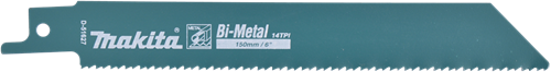 Makita Zubehör Säbelsägeblatt Stahl 150 mm – D-51627 D-51627
