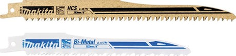 Makita Zubehör Säbelsägeblatt-Set – 10-teilig | 5x B-05153 (Holz) und 5x B-05044 - P-71663