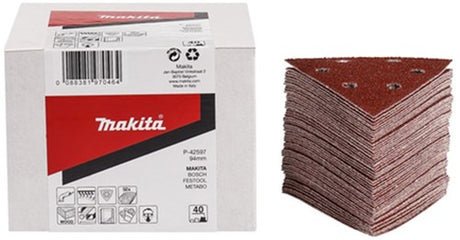 Makita Zubehör Schleifblatt 3-K K320 rot v. - P-42678 - P-42678