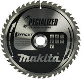 Zubehör für Makita-Sägemaschine Efficut 260 x 30 x 2,15 45 Zähne 10 g – B-64624 – B-64630