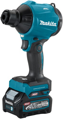 Makita as001ga101 | Akku-Blas- und Saugmaschine | 40 V max. | 2,0 Ah Akku + Ladegerät | im Karton mit Tasche - as001ga101
