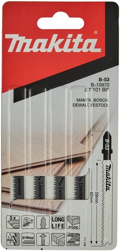Makita Stichsägeblatt Holz t. Äquivalenter T101BIF-Zahnabstand 1,65 mm Weichholz 42036 mm