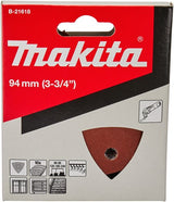 Makita Zubehör Schleifblatt K60 K80 K120 K180 K240 roter Klettverschluss – B-21618 – B-21618